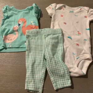 NEWBORN GIRL OUTFIT